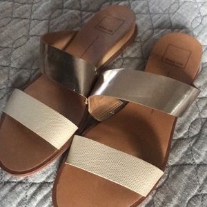 Brand new dolce vita slip on sandals